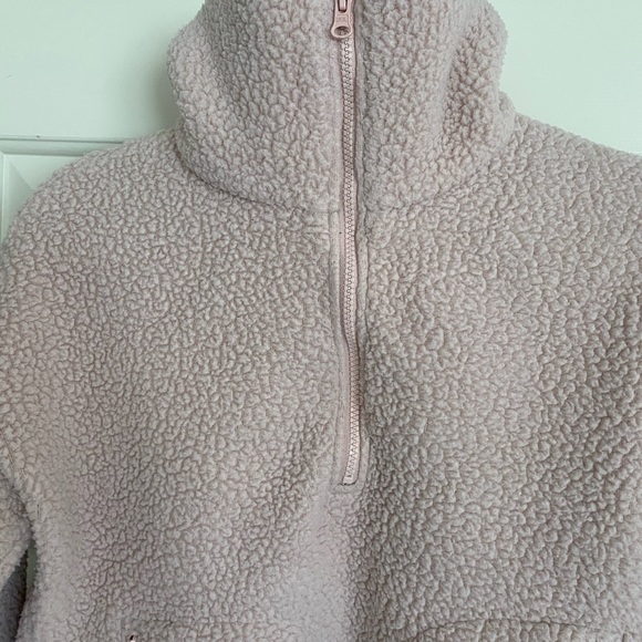 J.Crew 1/2 ZIP in Pink Polartec Fleece size XS - Picture 5 of 8